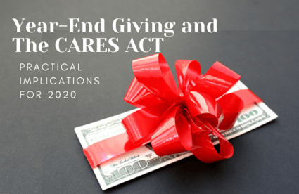 Year-End Giving and The CARES ACT-1